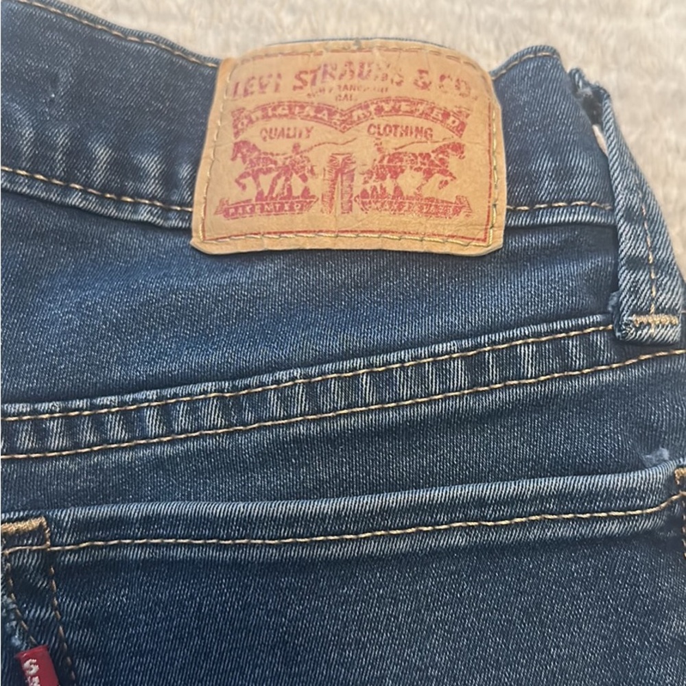 Levi’s super stretch slim denim jeans